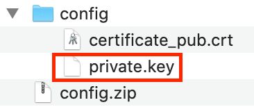 Adobe Analytics private key file